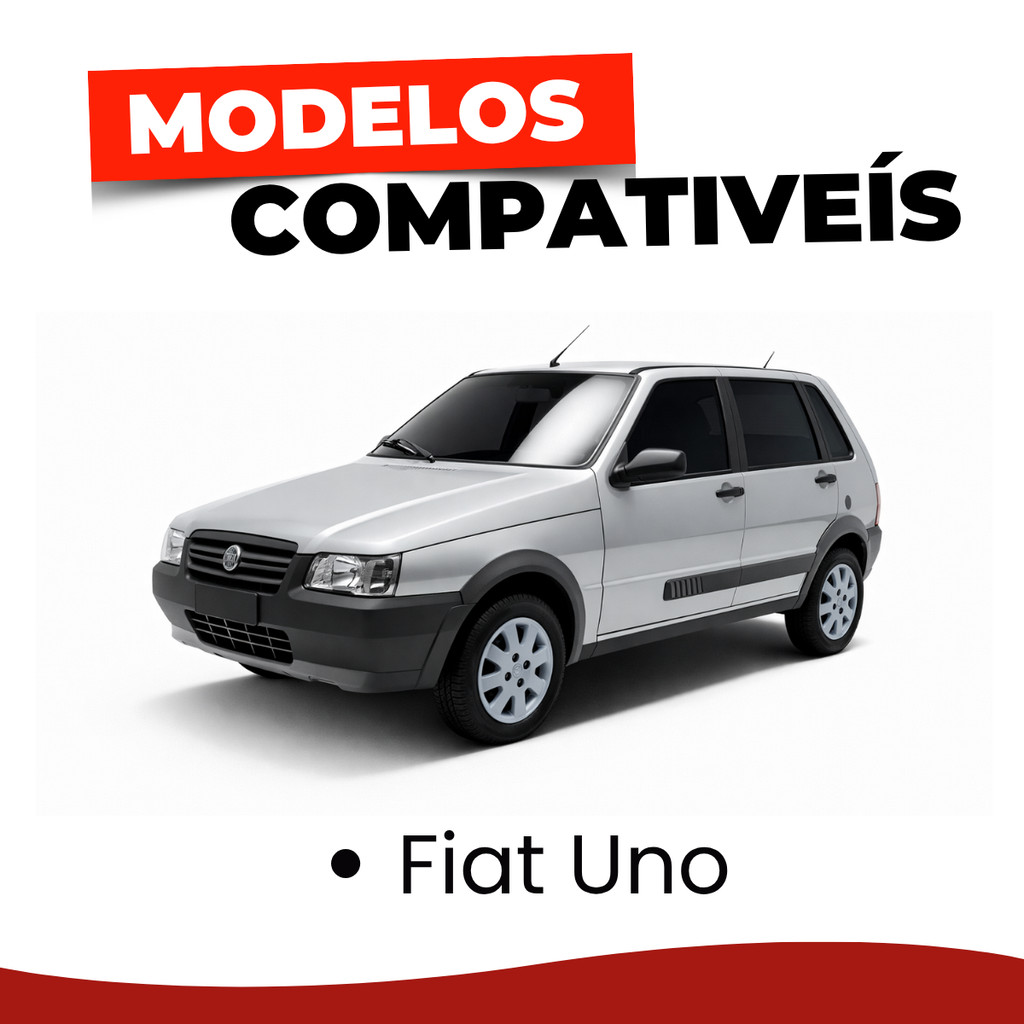 Kit Lift Feixe de Mola Suspensão 5cm Dianteiro Uno Quadrado — imagem 2 de 2