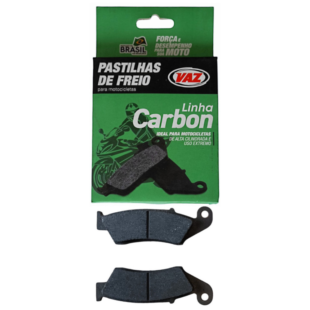 Pastilha Freio Carbon Tras. Kawazaki KX-F 250 15-22, KX-F 450 06-22 - VAZ