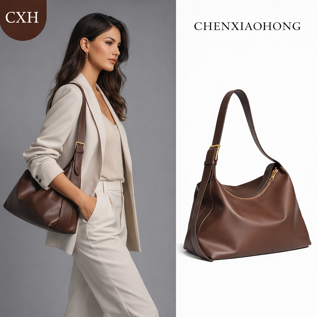 CHENXIAOHONG Bolsa transversal feminina,bolsa casual portátil em couro macio, grande capacidade,alça de ombro ajustável.