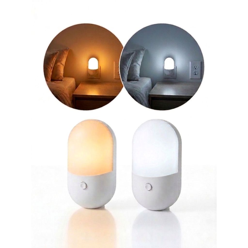 Luminaria de tomada led - infantil Luminárias LED de Tomada Mini Abajur Luz Noturna para Quarto e Sala Bivolt