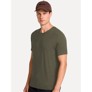Camiseta John John Masculina Slim Fit Simple Verde Militar 41.54.1020 49 em Oferta na Shopee