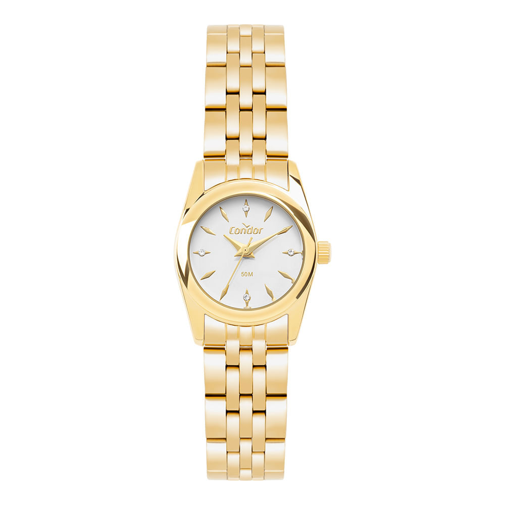 Relógio Condor Feminino Mini Dourado - CO2035NWS/4K