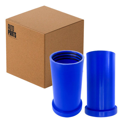 Par Bucha Nylon Reforçada 47mm 206 207 Eixo Traseiro