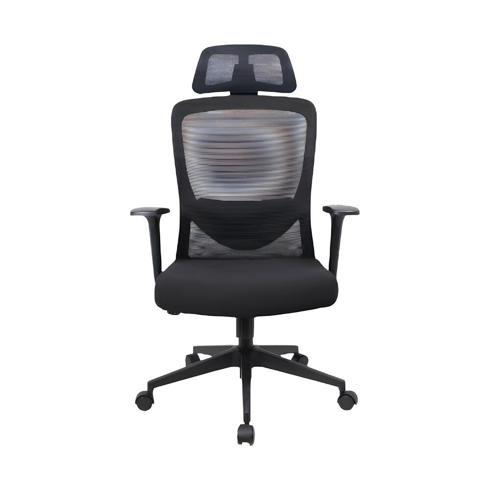 Cadeira Presidente Elite Ergonômica Mesh Com Apoio Cabeça Regulável Braço Ajustável