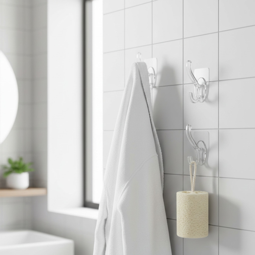 Gancho Adesivo Multiuso 2uni Premium Hooks em Oferta na Shopee