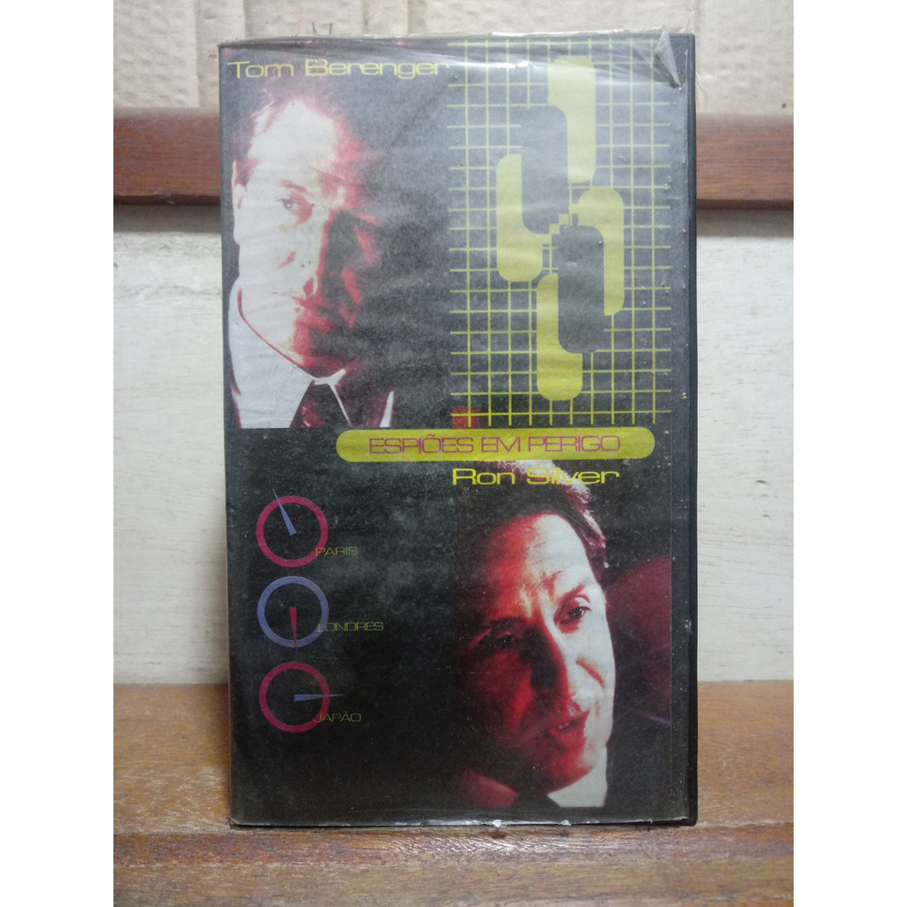 Vhs Espiões Em Perigo - Tom Berenger - Ron Silver - Alice Kriger
