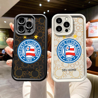 Capinha celular personalizada Clube de Futebol Bahia para iPhone 12 13 xs max 11 16 14 15 pro max Capa silicone em Oferta na Shopee