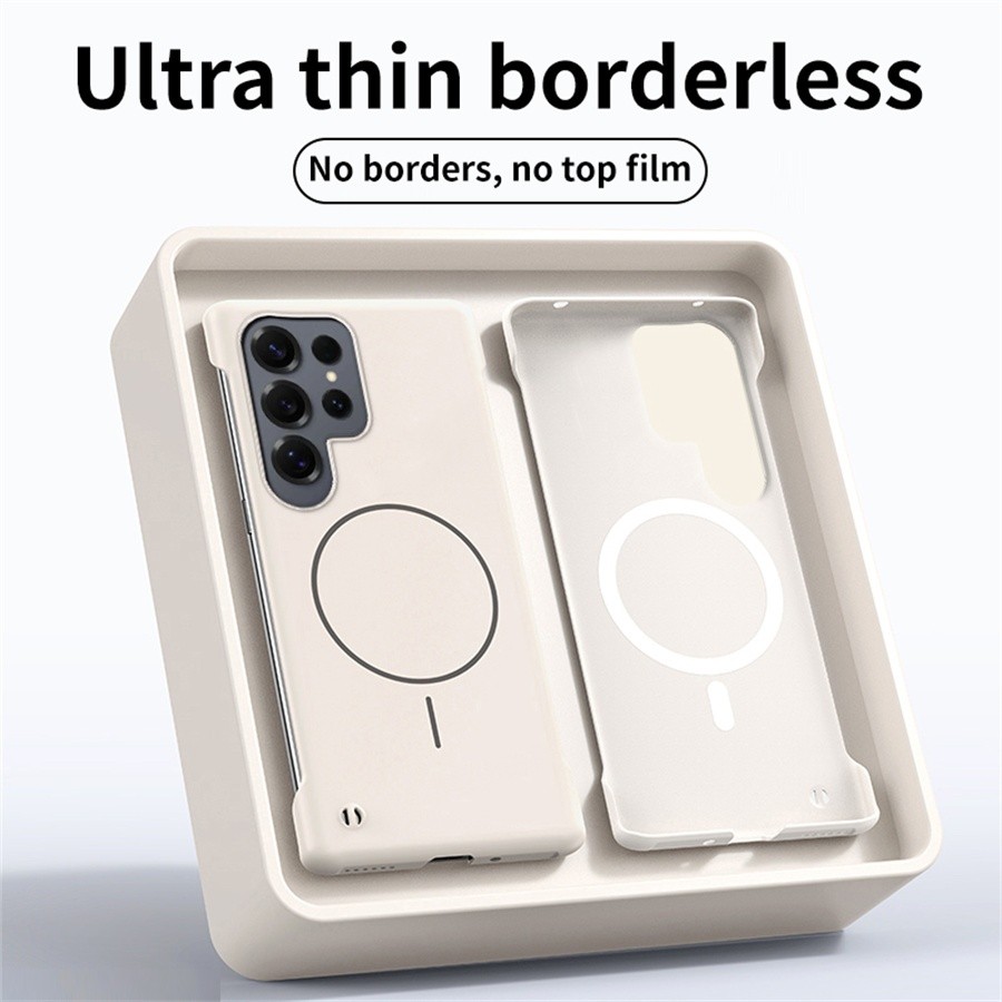 Capa Magnética De Luxo Para Samsung Galaxy S20 S21 S22 S23 S24 S25 Nota 20 Ultra em Oferta na Shopee