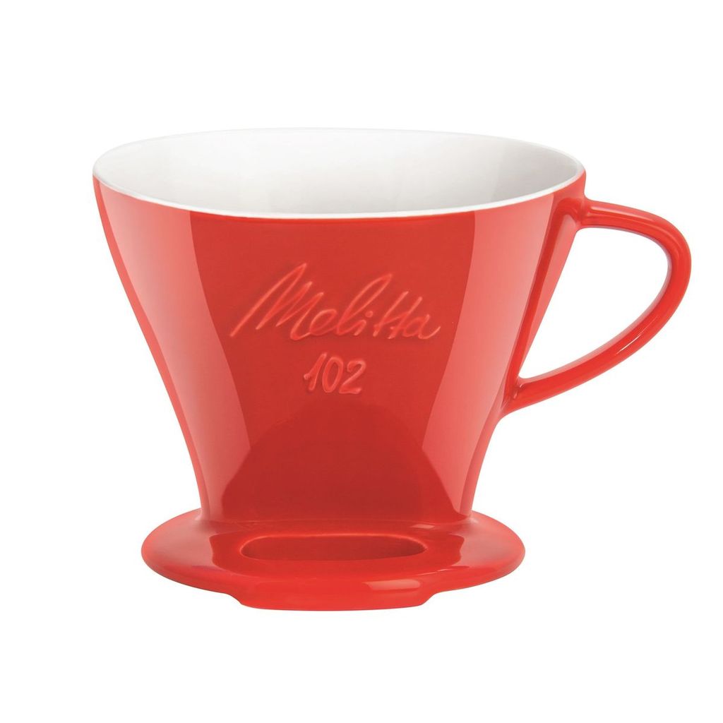 Suporte Melitta® em Porcelana 102 Vermelho
