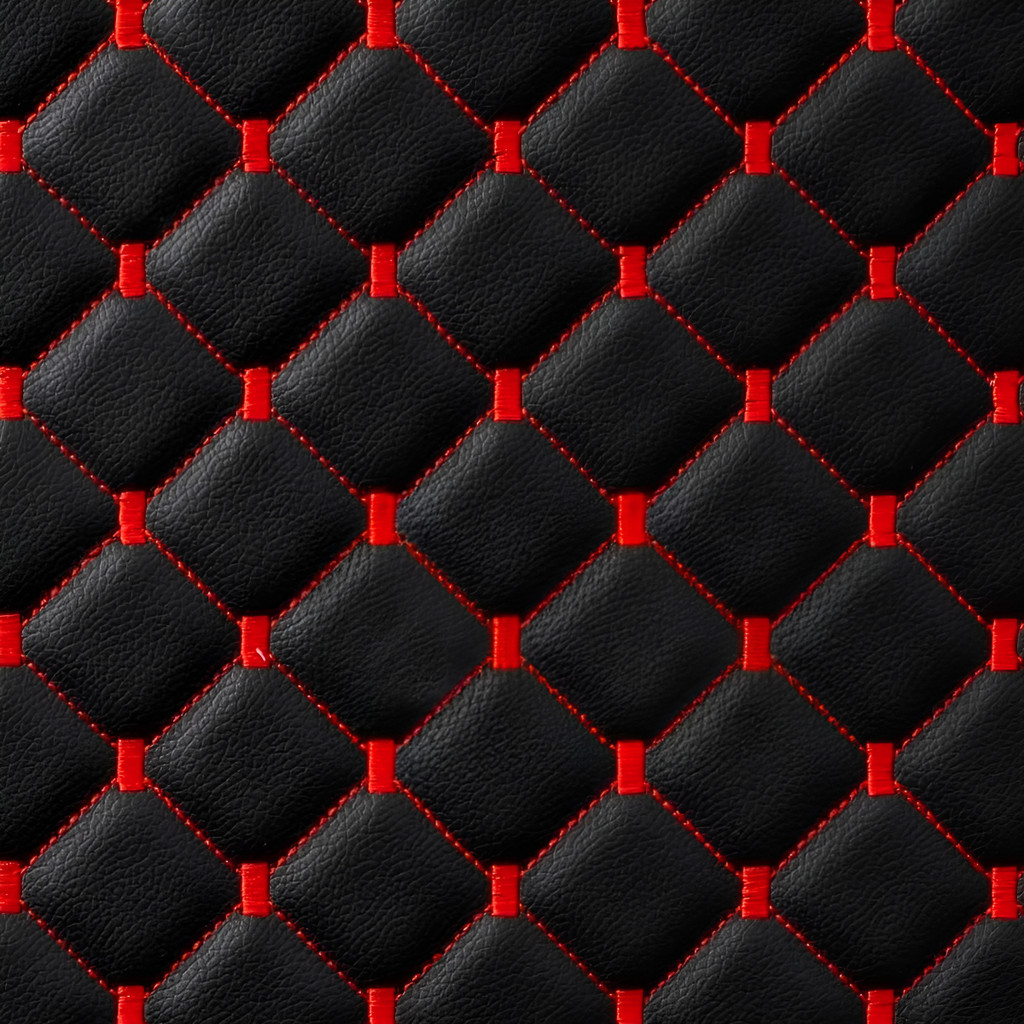 Courvin Couro Mosaico Automotivo Diamante Kit 5 Mts 14 Cores