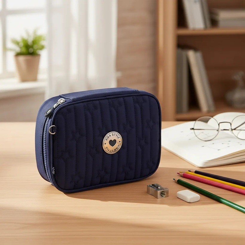 Estojo Kika Estrela Escolar Organizador Box Voltas As Aulas em Oferta na Shopee