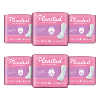 Kit 6 - Protetor Longo Plenitud Femme para Escapes de Urina em Oferta na Shopee