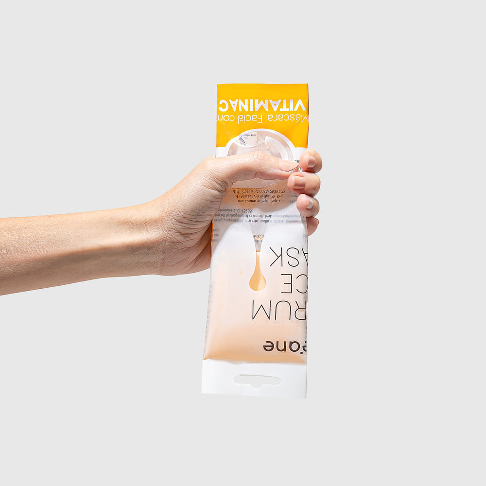 Detalhes do Máscara Facial com Vitamina C - Serum Face Mask 20ml