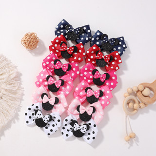 Conjunto De 2 Peças De Grampos De Cabelo Infantis Com Laço E Acessórios De Desenho Animado Para Meninas Jacaré em Oferta na Shopee