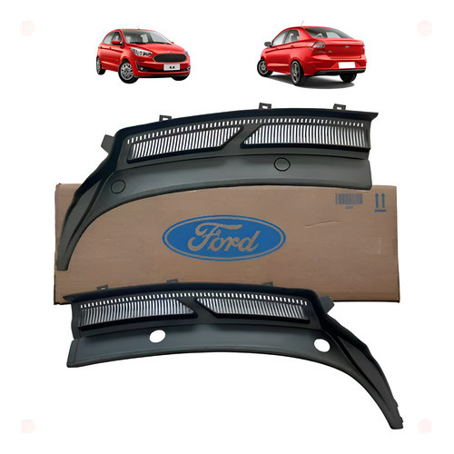 Par Grade Churrasqueira Ford Ka De 2014 À 2018 Original em Oferta na Shopee