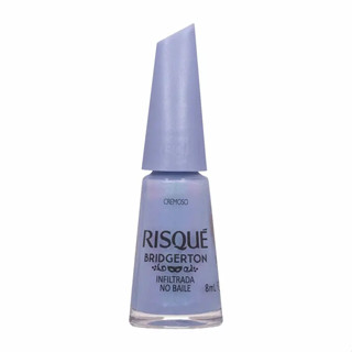 Esmalte Azul Risqué Bridgerton Infiltrada no Baile Cremoso 8ml em Oferta na Shopee