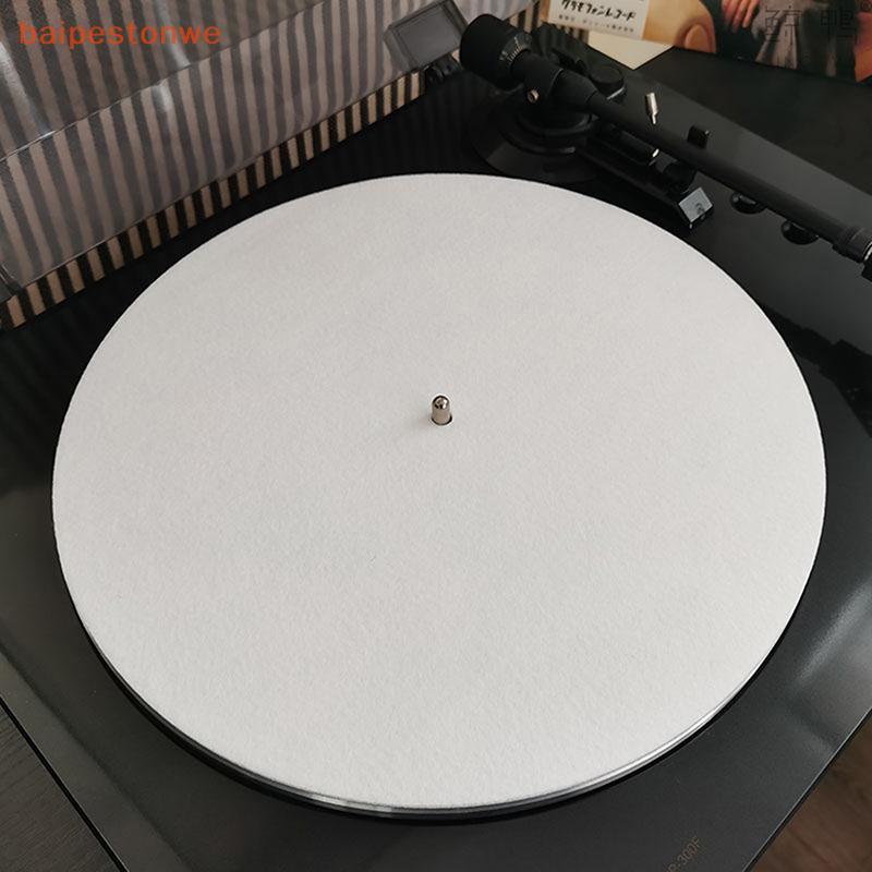 [baipestonwe] 1 Peça Tapete Deslizante De Feltro Giratório Para Gravação De LP Substituição De Áudio Acessórios DIY Gros