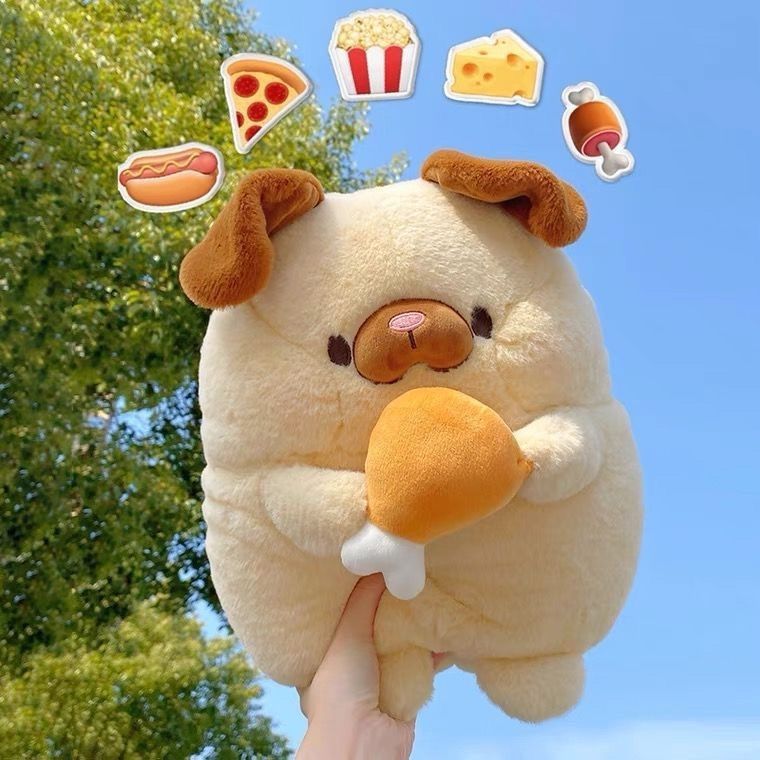 Bonito bonito super bonito de alto valor cão maçante bonito influenciador brinquedo de pelúcia boneca super macio porco