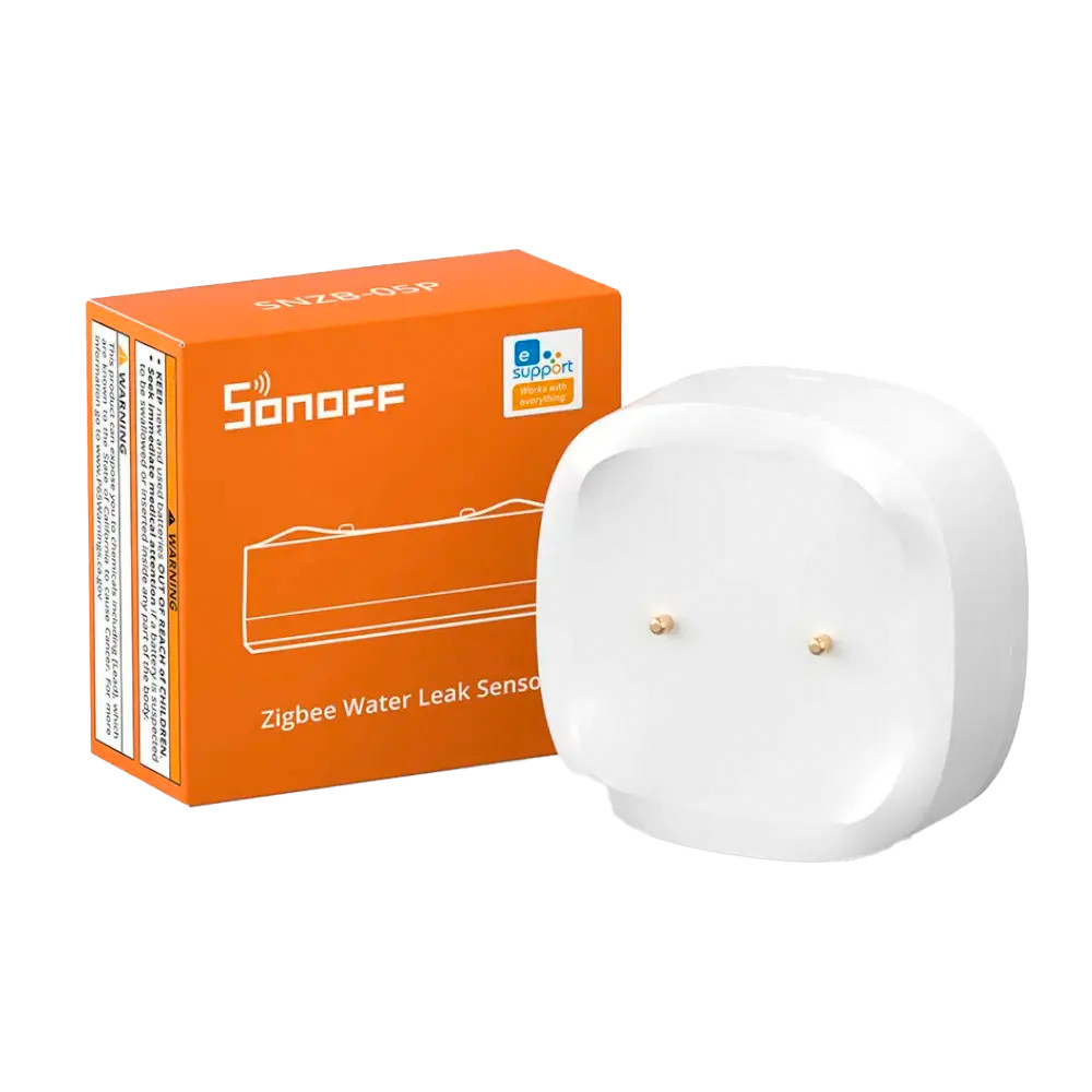 Sensor De Vazamento De Água Inteligente Sonoff Snzb-05p