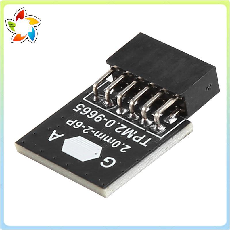 Módulo TPM2.0 De Segurança LPC Tpm De 12 Pinos Para Placa-Mãe Win11