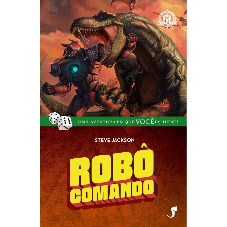 Livro Jogo RPG Robo Comando Fighting Fantasy 37 Pt Br