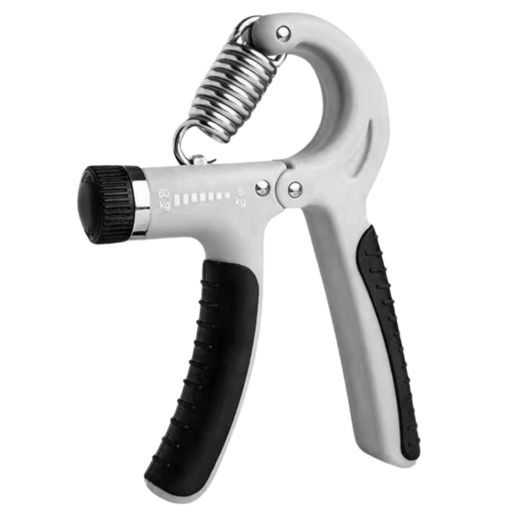 Hand Grip Ditap Mix Mola Ajustável 5-60kg Fortalecedor Mão Antebraço Academia Musculação Fitness Cinza