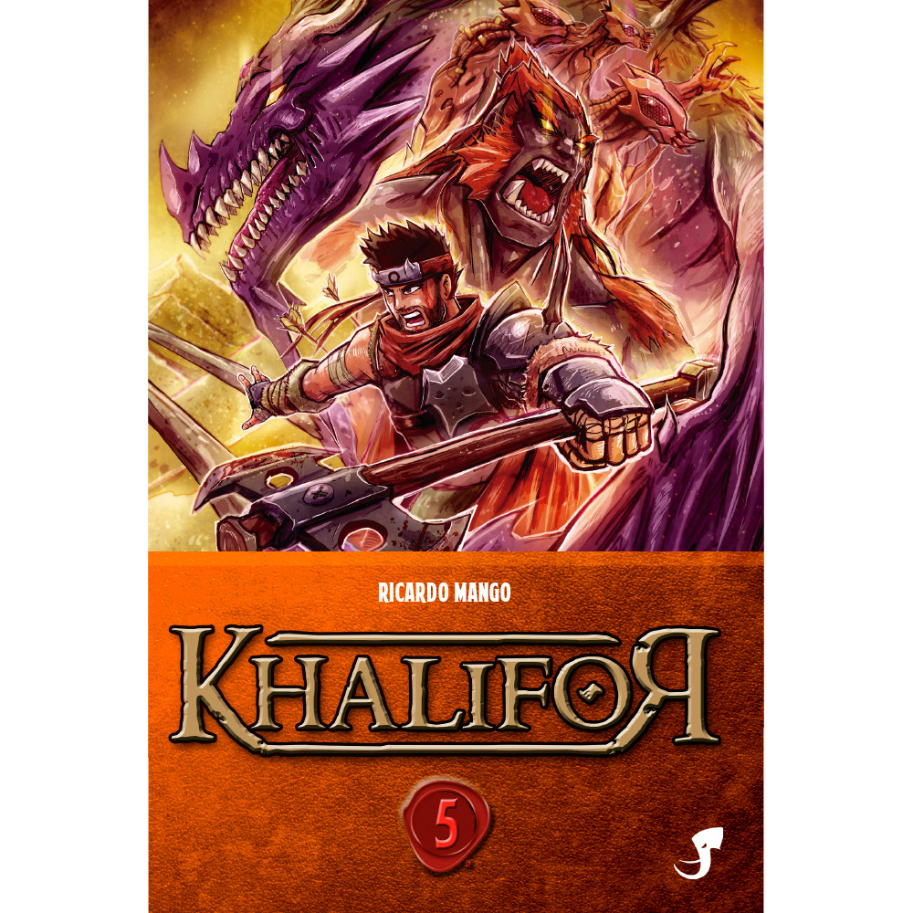 Capa do livro Mangá - Khalifor Vol. 5 - Novo/Lacrado - Editora Jambô -