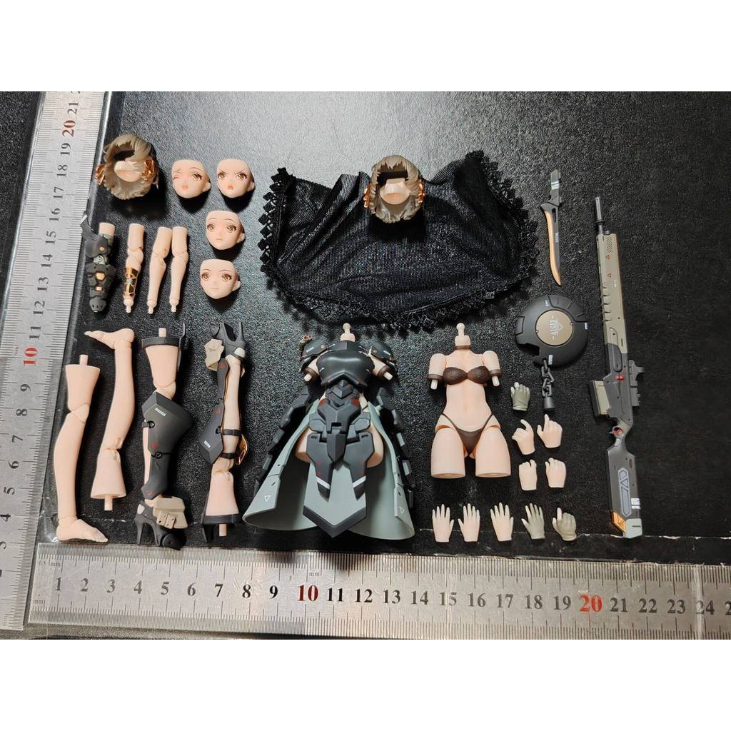 Peças de Substituição para Acessórios da Mecha Girl Victoria com Armadura Frontal em Forma de Concha de Caracol