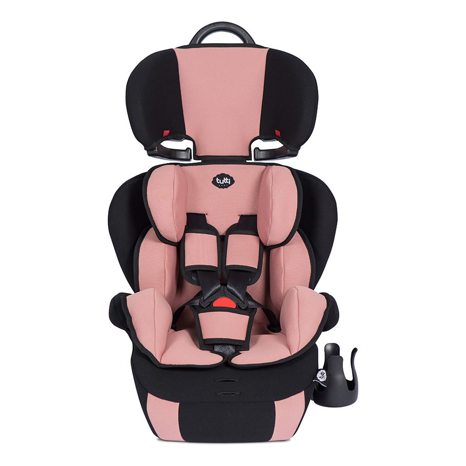 Cadeirinha bebê infantil para carro Tutti Baby Versati booster até 36kg cor rose
