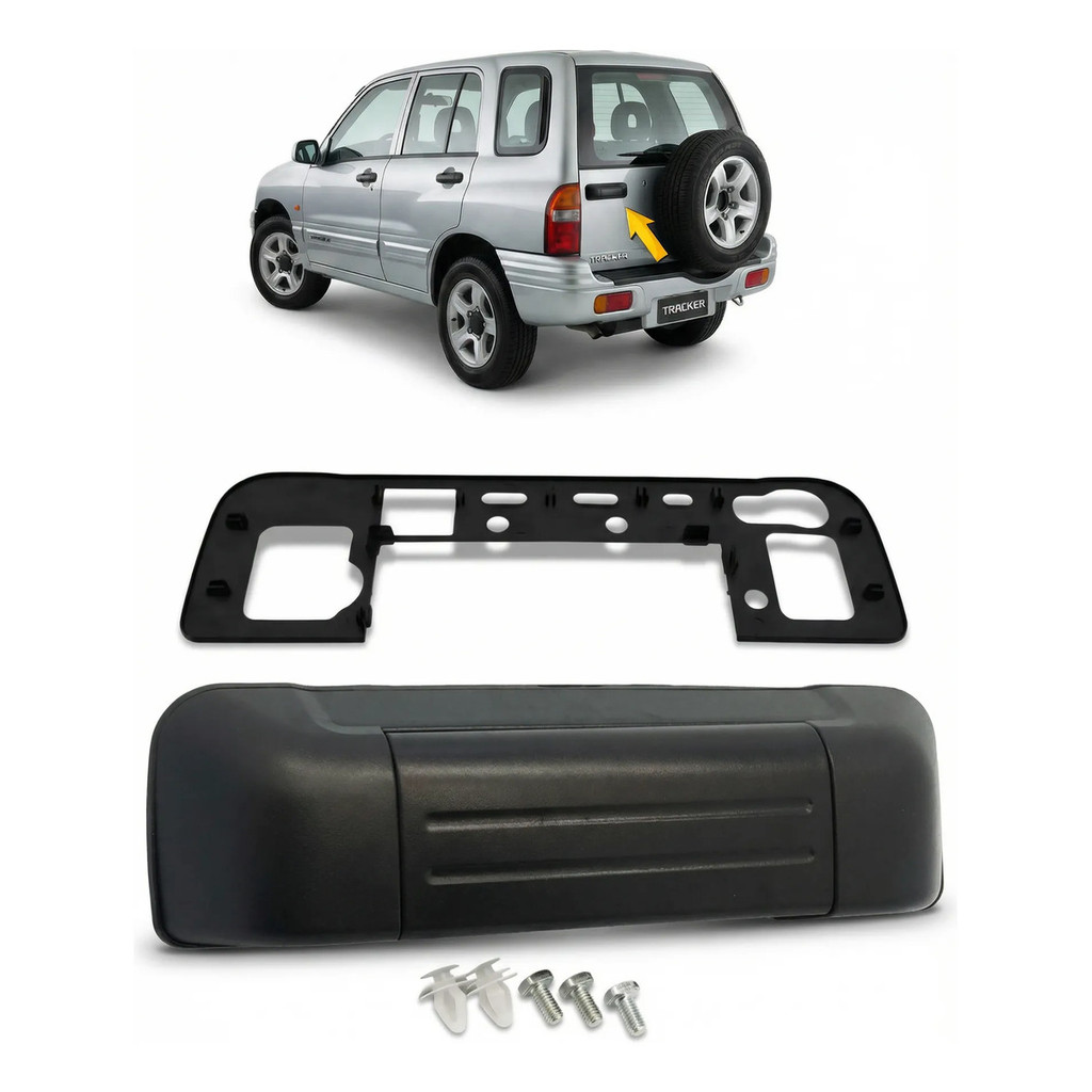 Maçaneta Tampa Traseira Porta Malas chevrolet Tracker  2000 2001 2002 2003 2004 2005 2006 2007 2008 2009