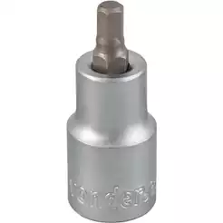Soquete Hexagonal Encaixe 1/2'' 6 mm Vonder