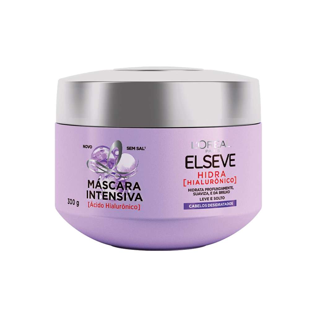 Creme de Tratamento Elseve Hidra Hialurônico 300g em Oferta na Shopee