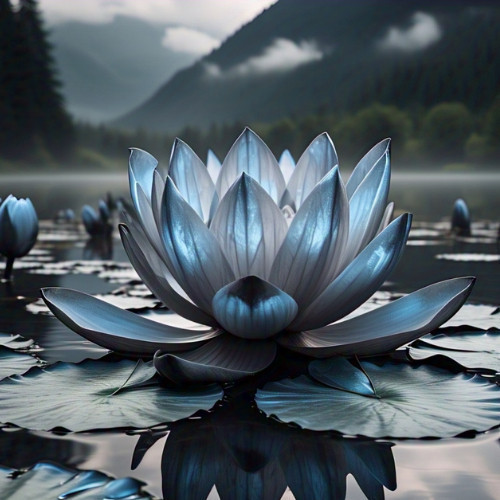 ENVIO SUPER RÁPIDO 10 Sementes de Flor de Lótus Cinzenta (Nelumbo fumalis) Com Manual de Plantio III T1