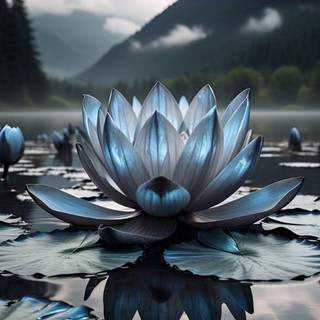 ENVIO SUPER RÁPIDO 10 Sementes de Flor de Lótus Cinzenta (Nelumbo fumalis) Com Manual de Plantio III T1