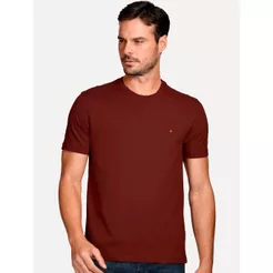 Camiseta Aramis Original Masculina Basic Lisa Light Icon Marrom Médio