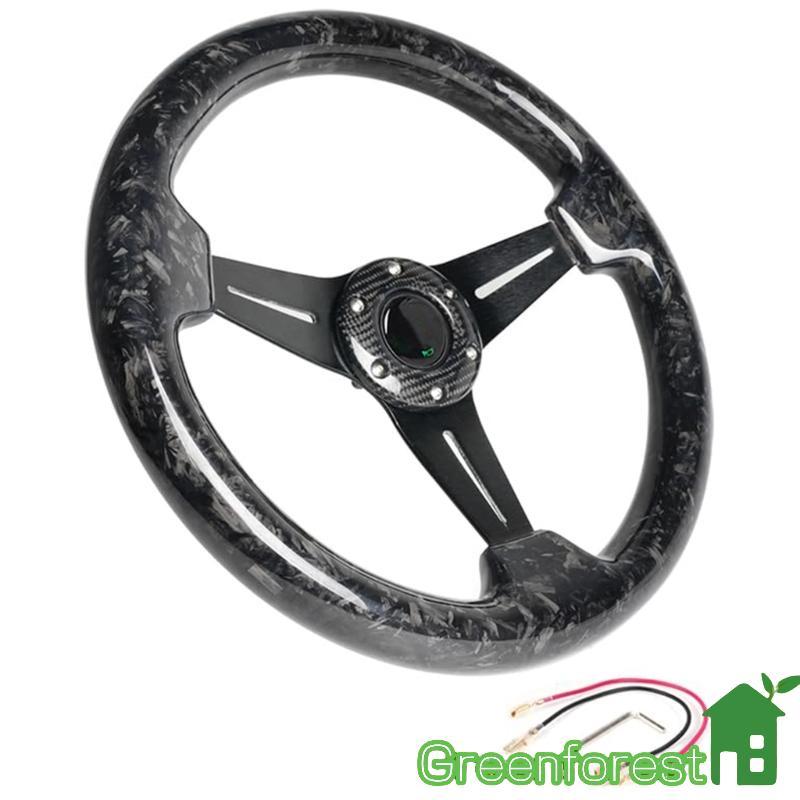 greenfor Elegante Luxo À Corrosão 14 Do Carro Trabalhado Forjamento Fibra Carbono Erg