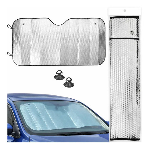 Quebra Sol Protetor Solar Parabrisa Carro Proteção Uv