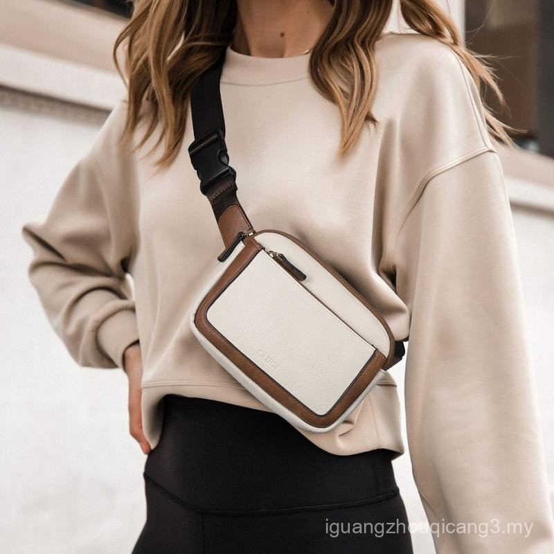 CLUCI dealsforyoudays Bolsa de Cintura para Mulheres, Mini Bolsa Transversal Ajustável, Bolsa de Cintura em Couro Vegano