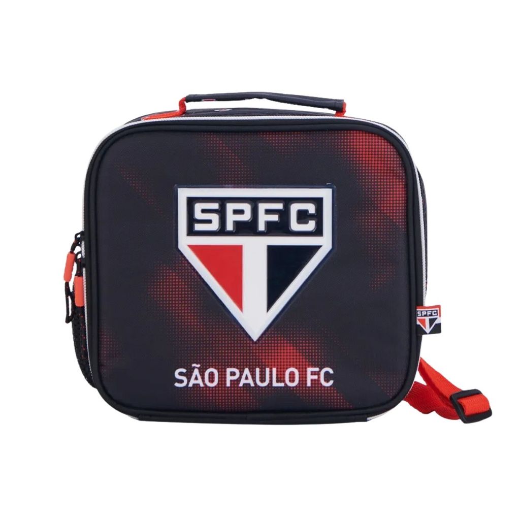 Lancheira São Paulo futebol alça mão e Costas Escolar Xeryus