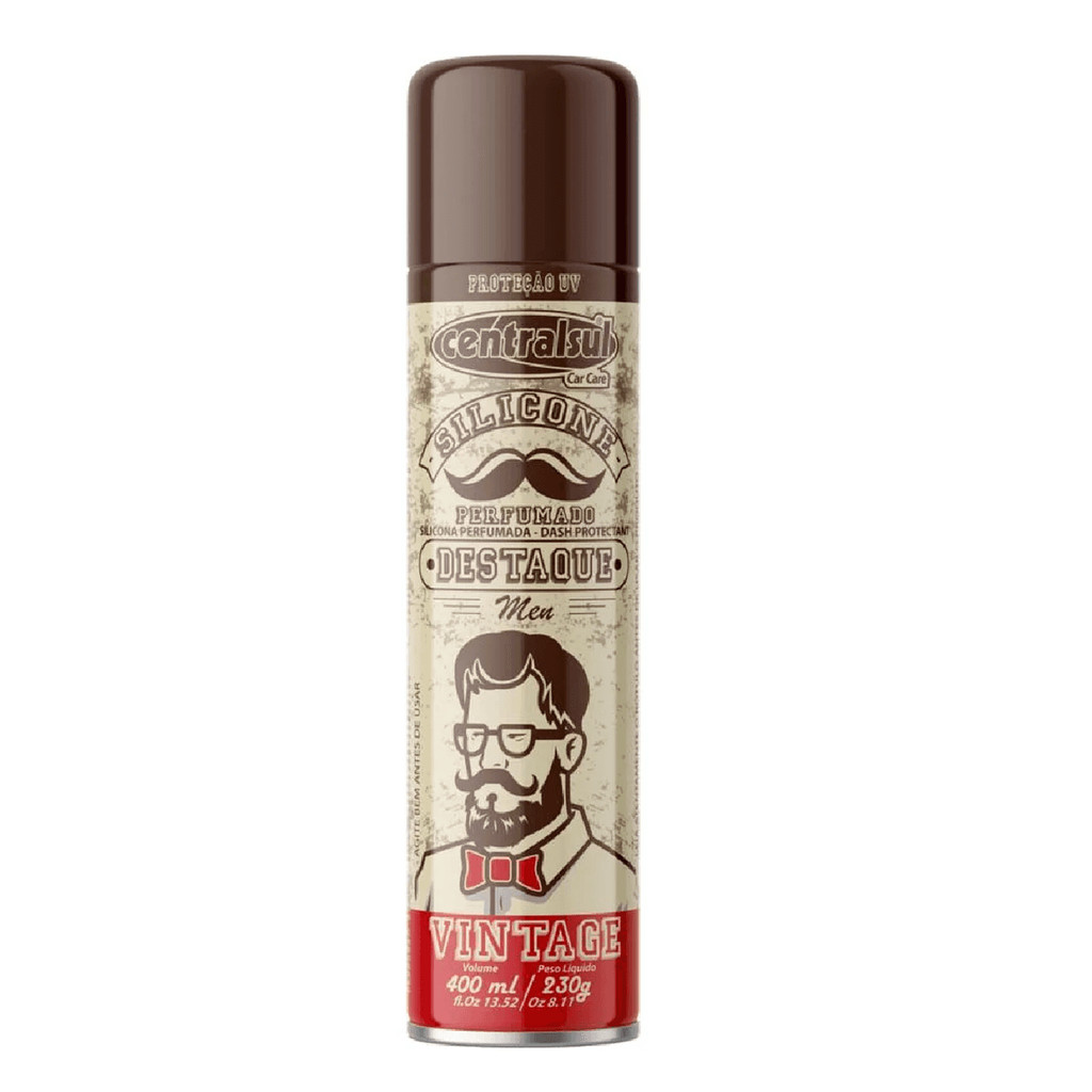 Silicone Spray Men Vintage 400ml Centralsul