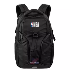 Mochila Grande 2 Compartimentos Notebook NBA Max - Preto