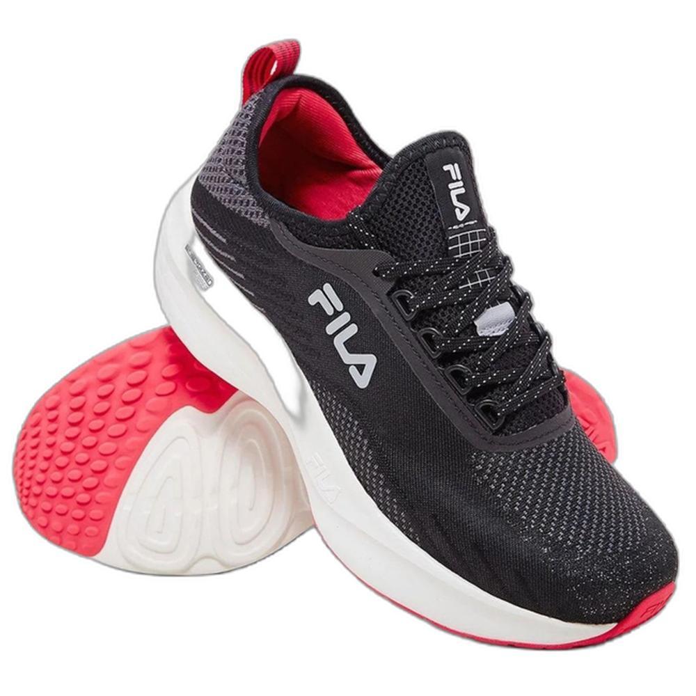 Tênis Fila Go Trainer 2 Feminino - Preto e Cinza em Oferta na Shopee