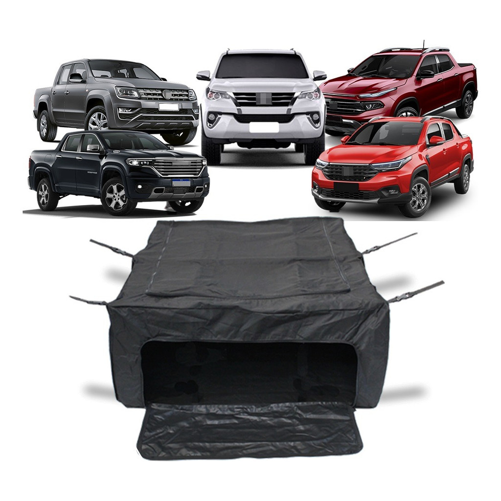 Maleiro Bolsa Caçamba 840 Litros Pickup Impermeável Amarok