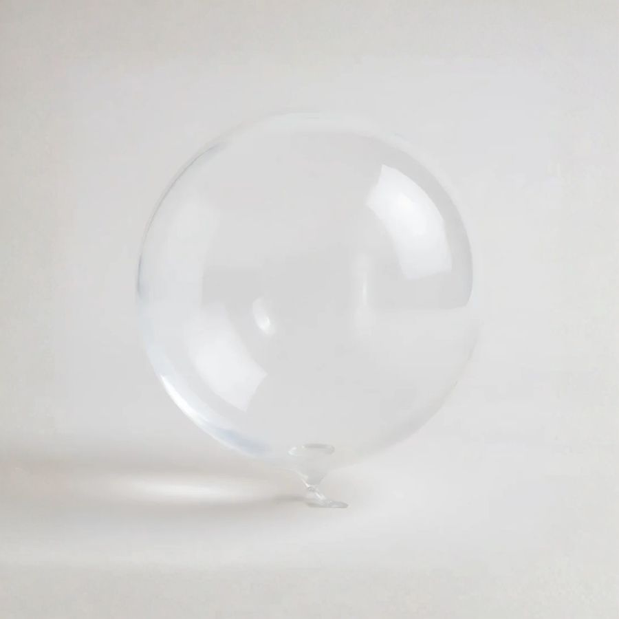 Balão Bubble Transparente - 12" 30cm - 50 unidades - Bobo Balloon - Rizzo em Oferta na Shopee