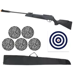 Carabina Pressão Black Hawk GR 70kg 5.5 Artemis + KIT PRO