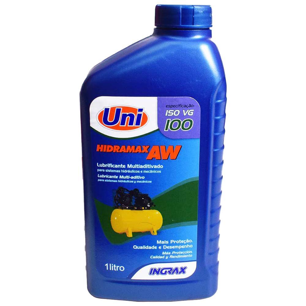 Óleo Hidraulico 100 Hidramax Aw Ingrax 1 Litro