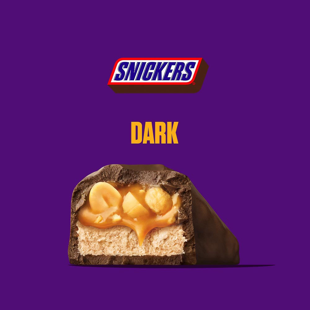 Detalhes do Chocolate Snickers Dark 42g