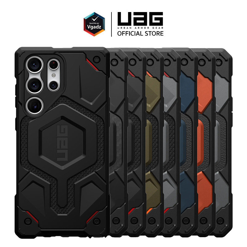 Para Samsung Galaxy S26 + s25 + S24 + s23 ultra Plus Caso UAG Monarca Kevlar Capa Magnética Proteção Premium Embalagem