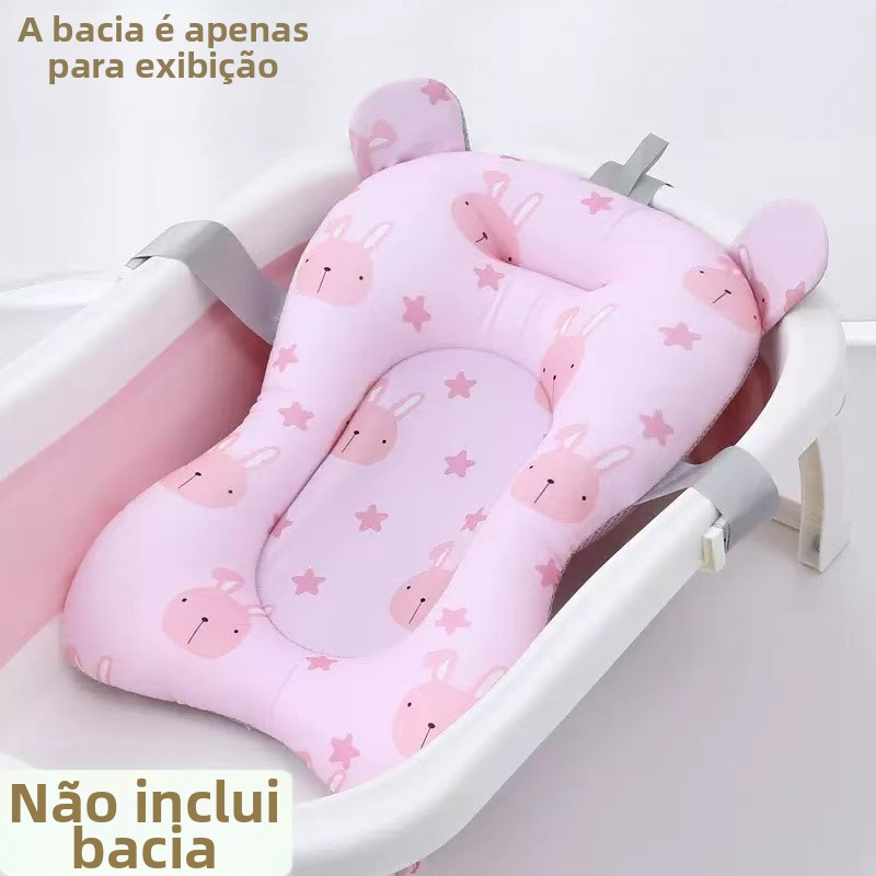 Rede De Proteção Para Banheira Bebê Redutora Suporte para Banho--3808