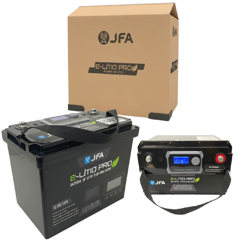 Bateria De Lítio 12.8v 50a 5000 Ciclos Jfa em Oferta na Shopee